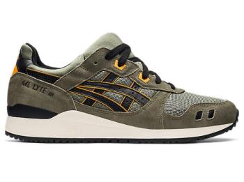 Asics Herr Löparskor GEL-LYTE III OG Olivgröna/Svarta